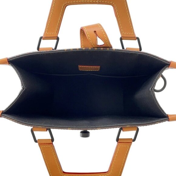 LOUIS VUITTON Mini tote Damier Ebene Canvas Giant / Monogram Noir N - Picture 15 of 16